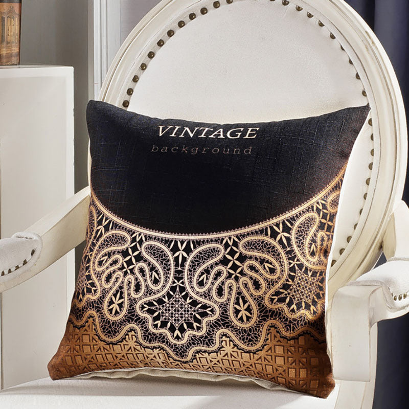 Sofa backrest waist pillow