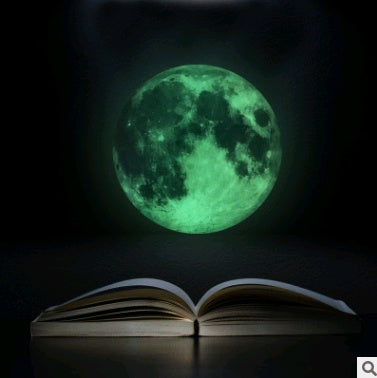Wall stickers Luminous Moon PVC stickers Light stickers Fluorescent stickers YQ Series Luminous stickers Moon