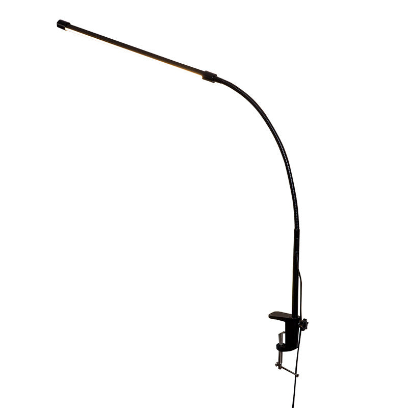 Long Arm Reading Table Lamp with Clamp – USB Powered, Eye-Friendly Design