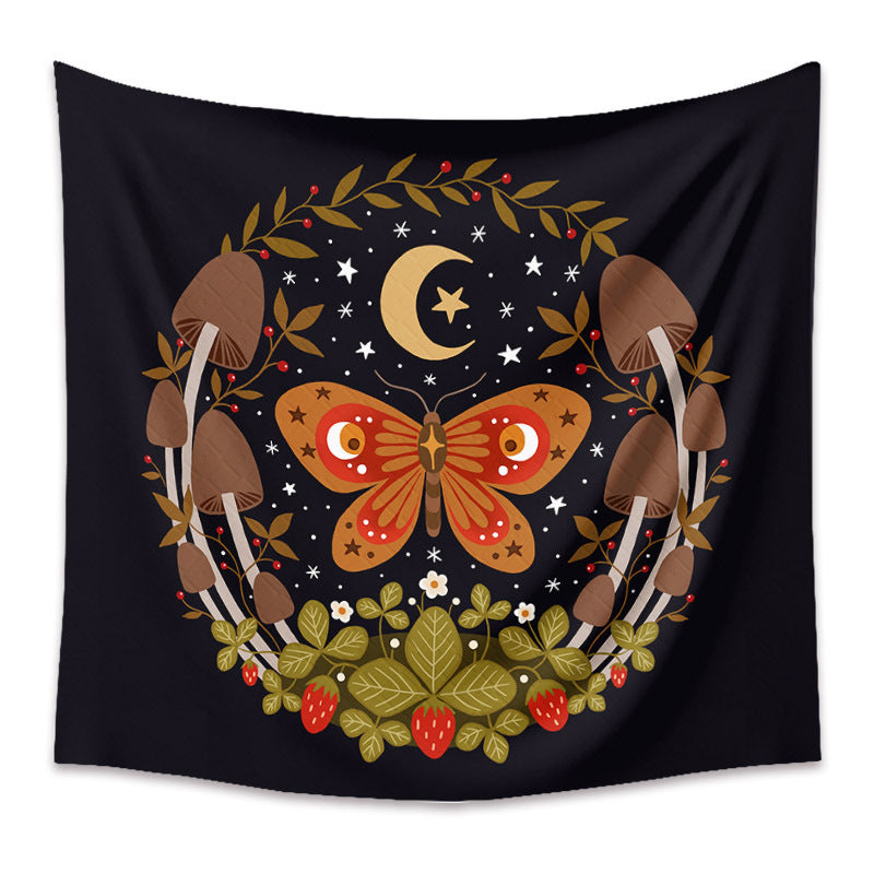 Home Fashion Bohemian Tapestry – Artistic Animal Print Room Décor