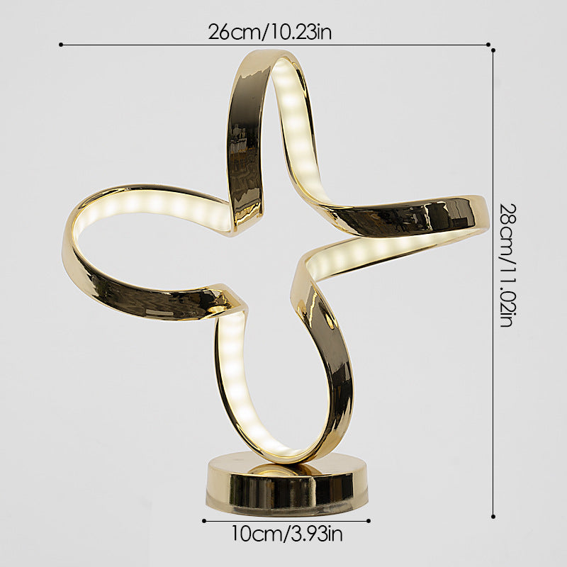 Modern Acrylic Table Lamp – Simple Design, Remote Control Dimming, E14 Socket