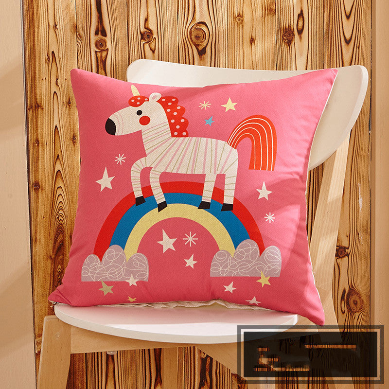 Cartoon sofa pillowcase