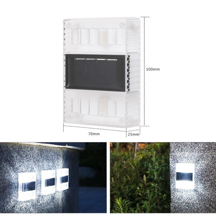 Solar Small Night Outdoor Garden Wall Light – Decorative LED Courtyard Lamp