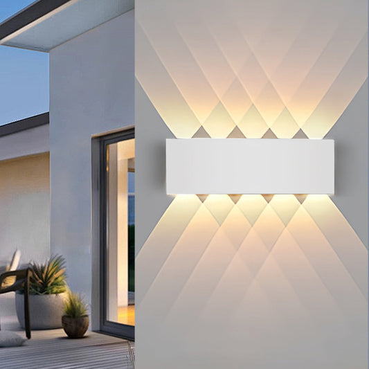 Outdoor LED Telescope Wall Lamp – Waterproof White & Warm Lighting