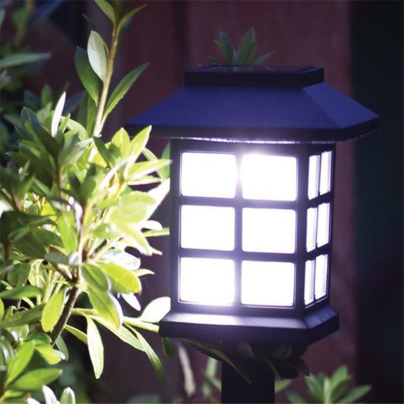 Solar Square Lawn Light – Energy-Efficient Waterproof LED Garden Lamp