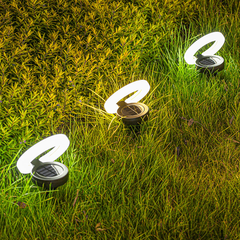 Solar Outdoor Folding Floor Lamp – Waterproof Courtyard & Garden Lighting