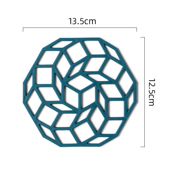 Insulated Anti-scald Pad Dining Table Creative Coaster Pot Mat Bowl Mat