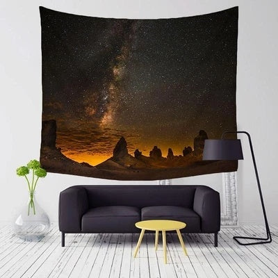 European Geometric Plush Tapestry Tarpaulin