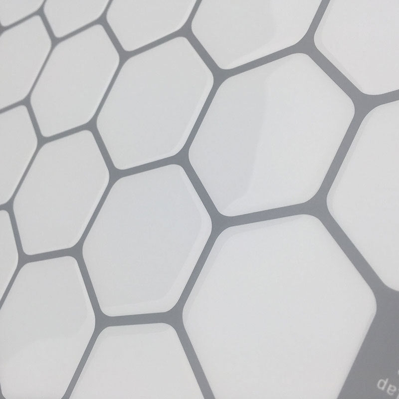 Hexagonal Mirror Crystal Wall Sticker