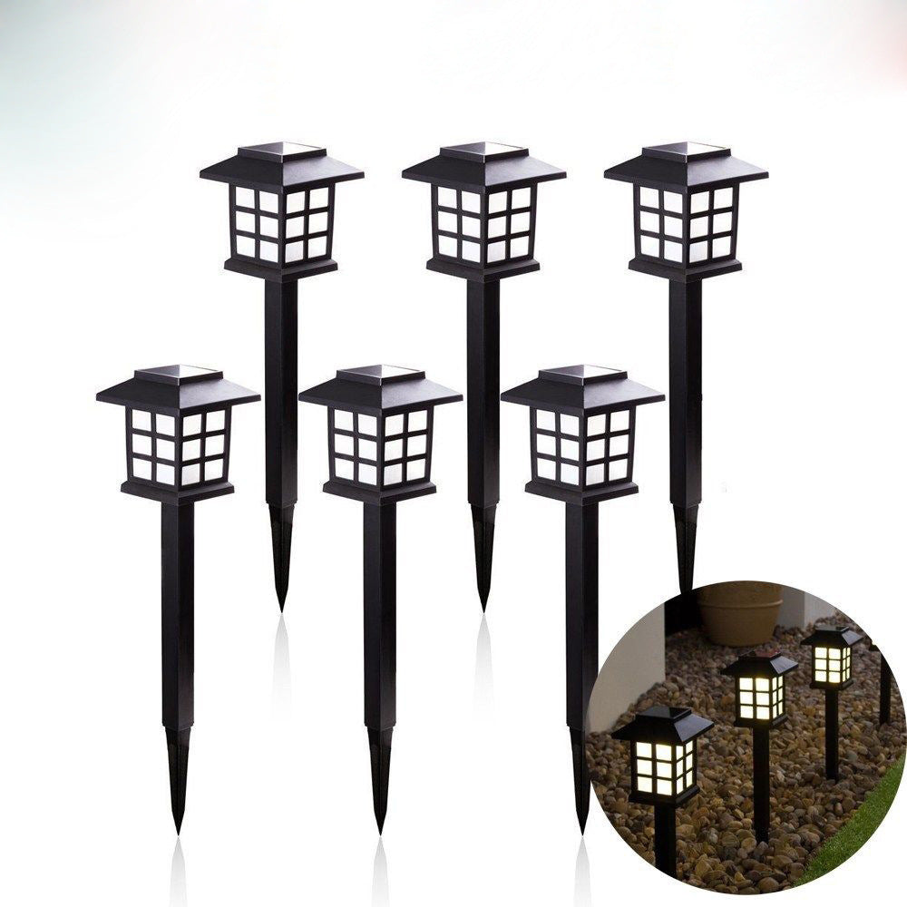 Solar Square Lawn Light – Energy-Efficient Waterproof LED Garden Lamp