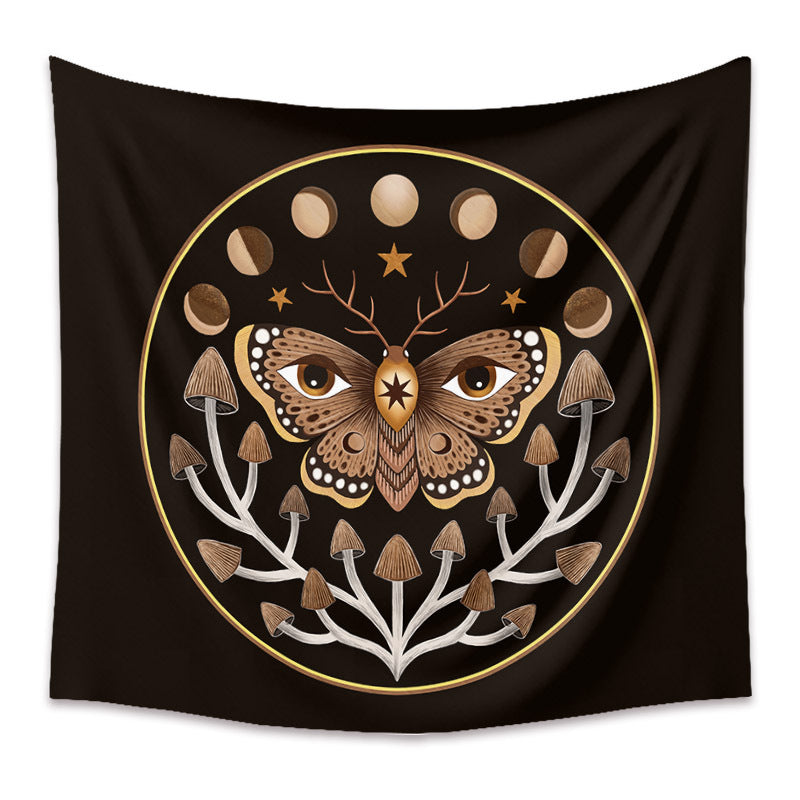 Home Fashion Bohemian Tapestry – Artistic Animal Print Room Décor