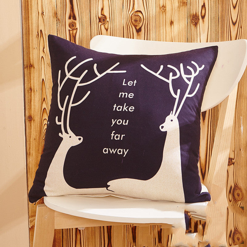 Cartoon sofa pillowcase