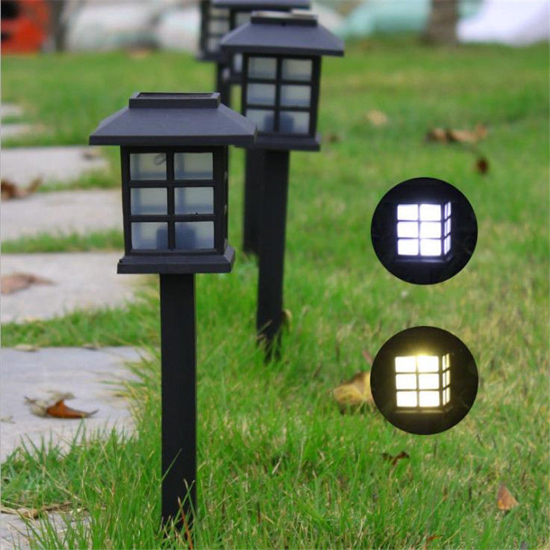 Solar Square Lawn Light – Energy-Efficient Waterproof LED Garden Lamp