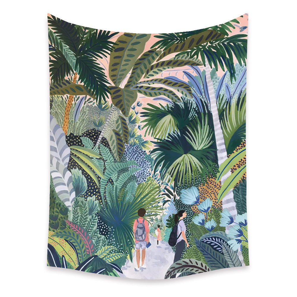 Bedroom Wall Decor Fabric Tapestry – Modern Character Design