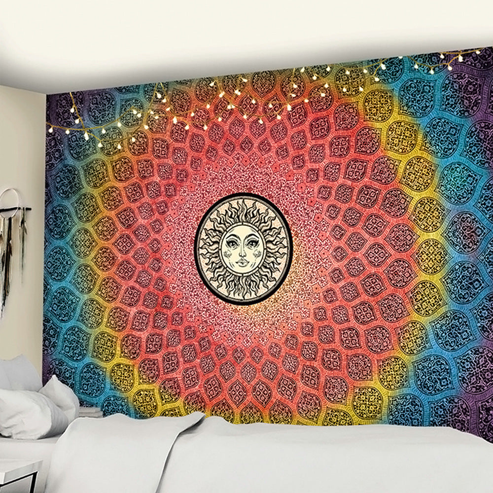 Bohemian Nordic Wall Tapestry – Elegant Decorative Wall Hanging