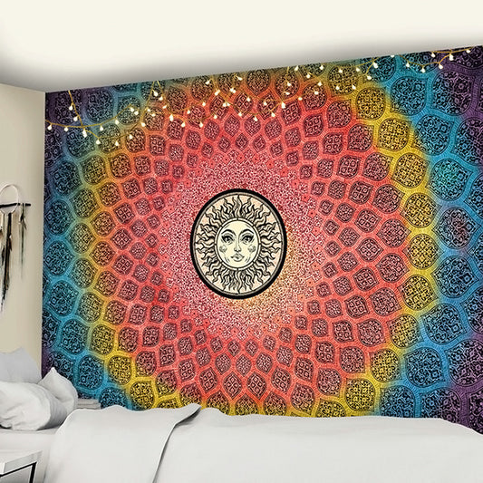 Bohemian Nordic Wall Tapestry – Elegant Decorative Wall Hanging