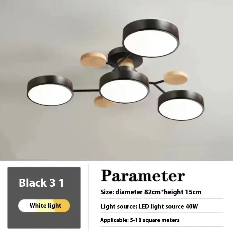 Modern Minimalist LED Ceiling Lamp – Creative Living Room Lighting