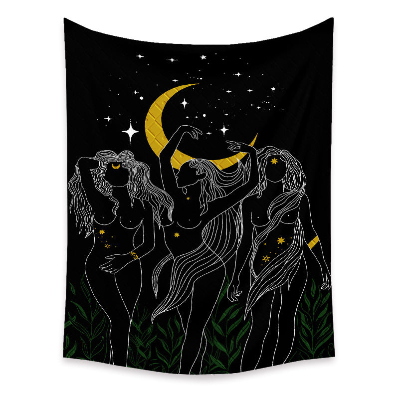 Bohemian Tapestry Wall Hanging – Artistic Decorative Cloth for Room & Home Decor