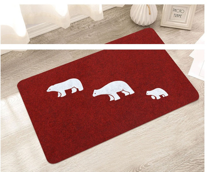 Printing living room rub mat
