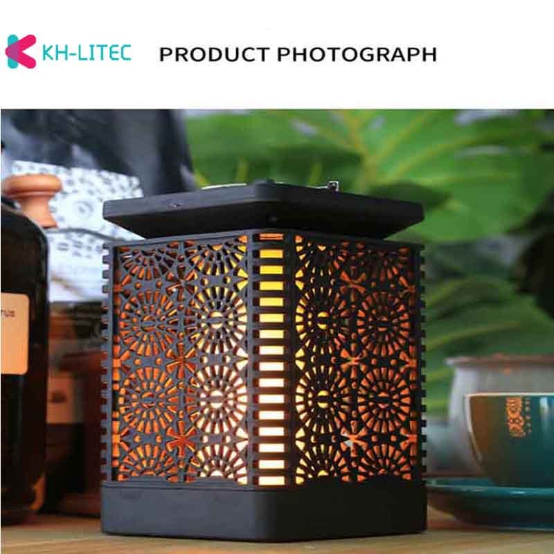 Solar Hanging Flame Torch Lights – Waterproof Outdoor Garden Lamps
