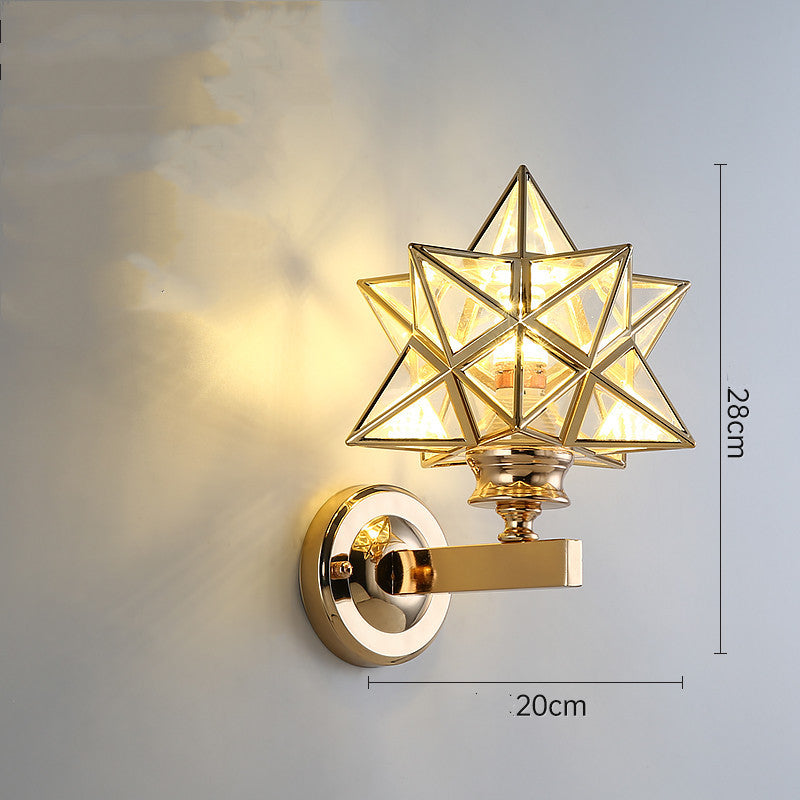 Light Luxury Crystal Lamp – Nordic Style with Stainless Steel Body