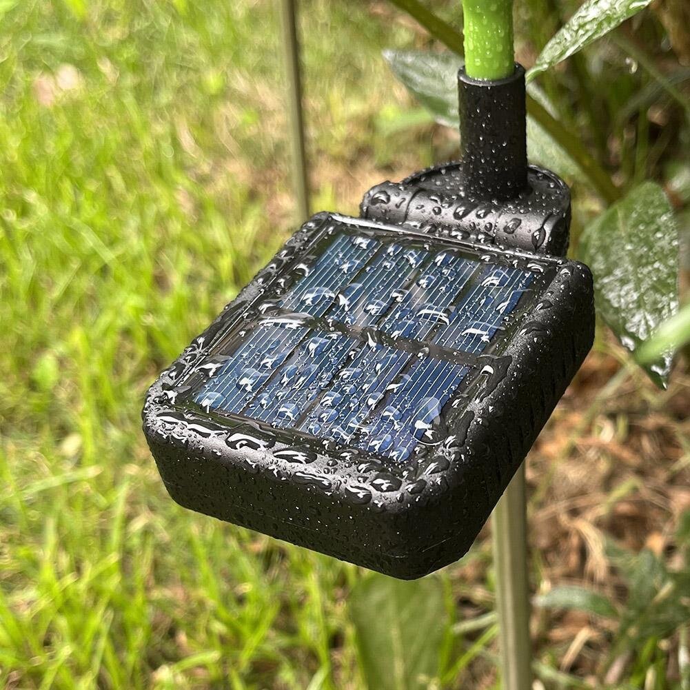 Solar Lawn Lamp – Flower-Shaped Garden Grass Decorative Light