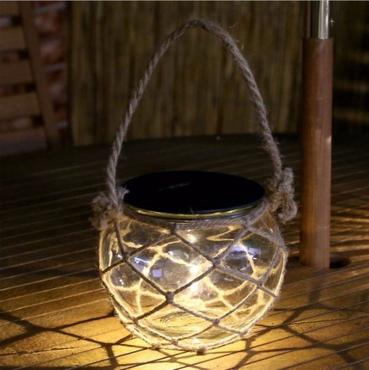 Outdoor Solar Hanging Lamp – IP44 Waterproof LED Garden Light