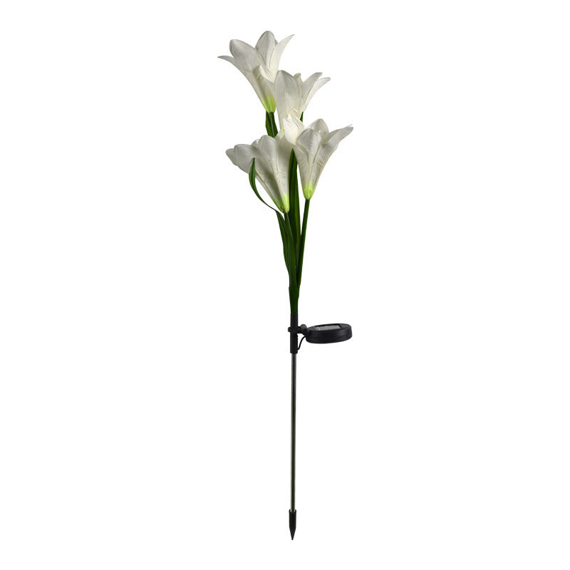 Solar Lily Festive Lantern – Outdoor Villa Courtyard Garden Light