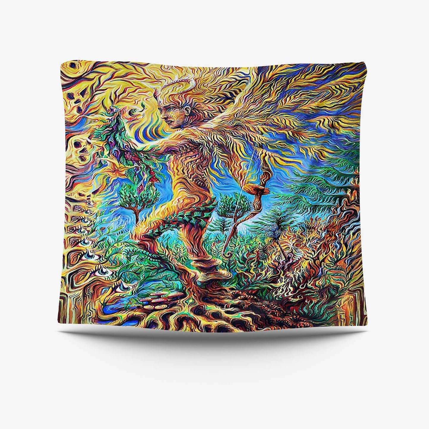 Magic Series Decorative Tapestry – Geometric Wall Art for Modern Interiors