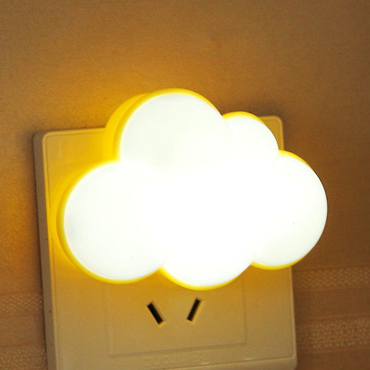 Cartoon Cute Energy-saving Bedroom Night Light – Clouds, Hot Air Balloon & More