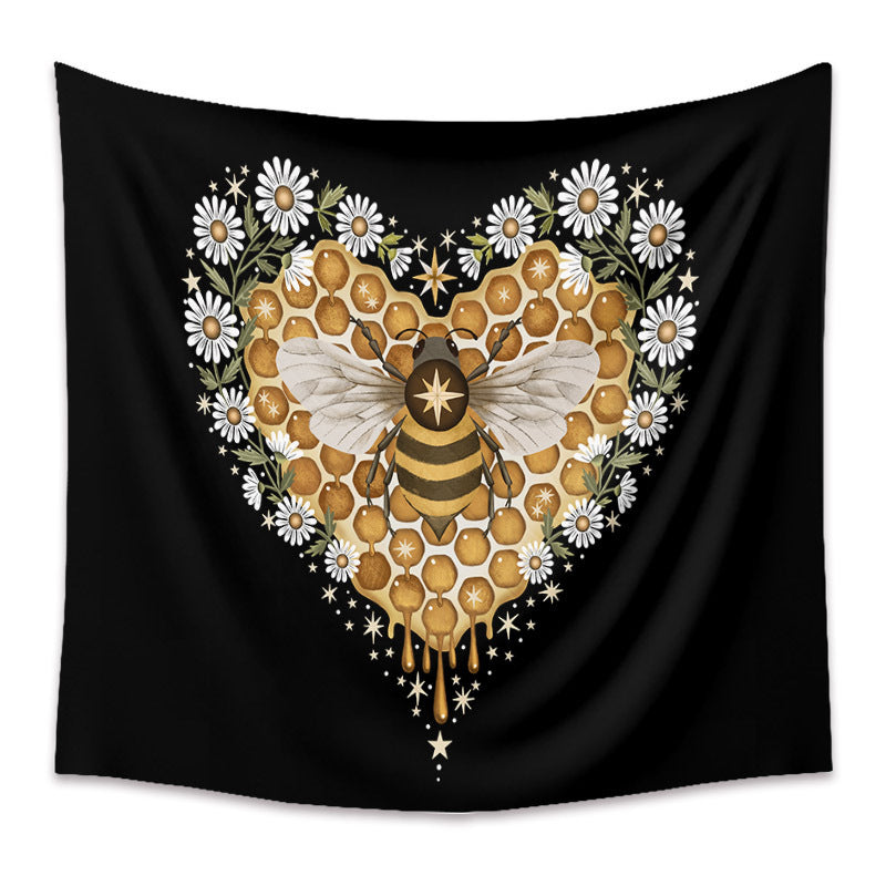 Home Fashion Bohemian Tapestry – Artistic Animal Print Room Décor