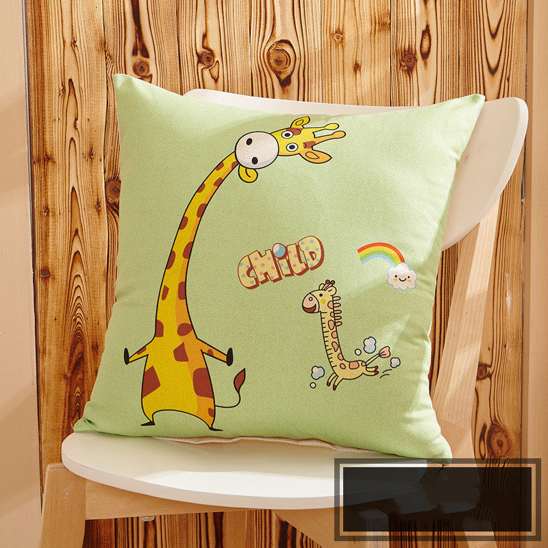 Cartoon sofa pillowcase