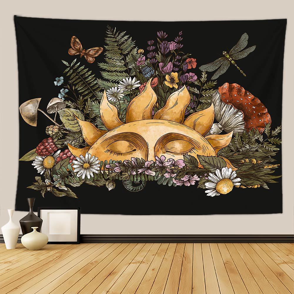Digital Print Tapestry – Modern Wall Hanging Fabric for Home Decor