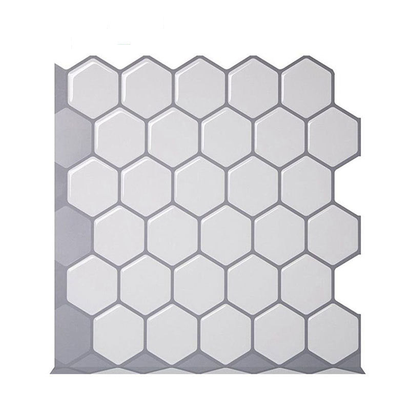 Hexagonal Mirror Crystal Wall Sticker
