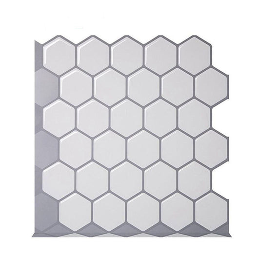 Hexagonal Mirror Crystal Wall Sticker