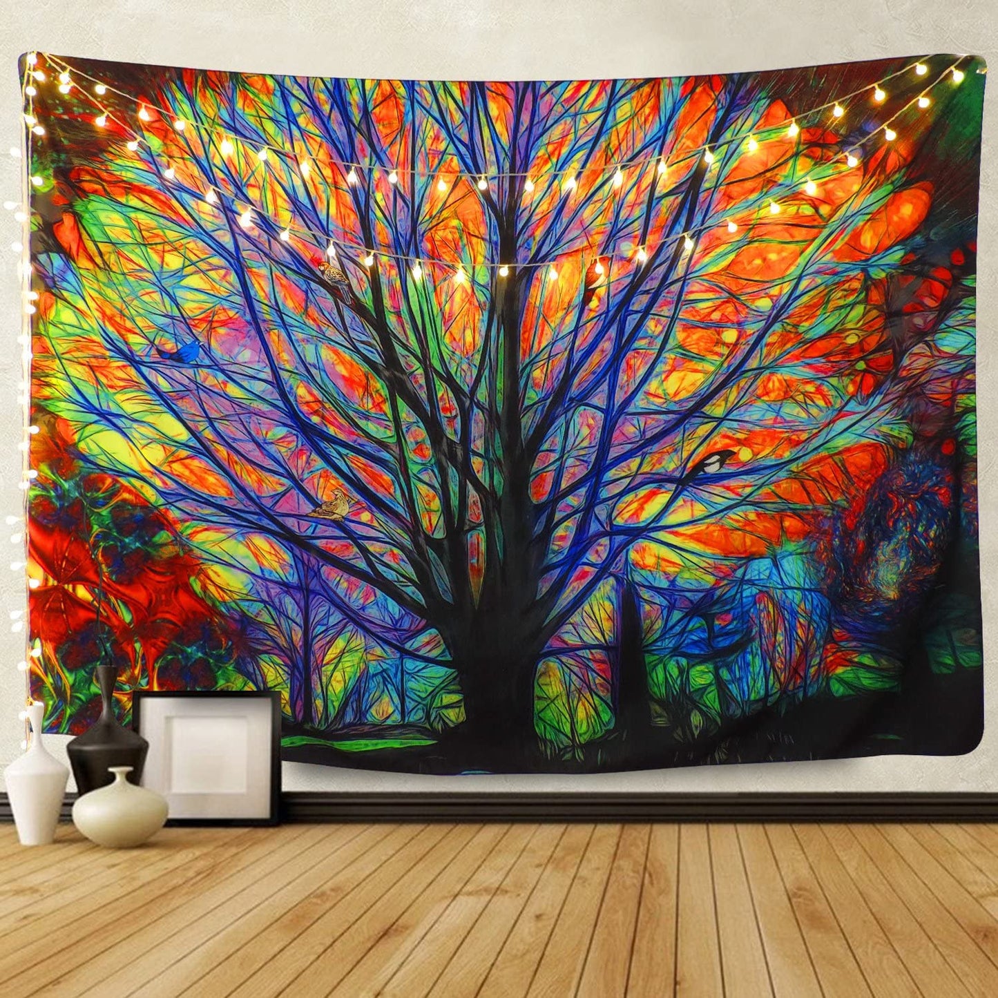 Boho Wall Tapestry – Multiple Colors & Sizes Decorative Hanging