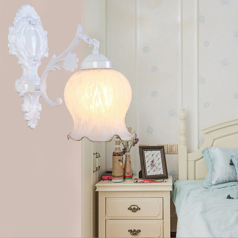 Single-Head Retro Distressed Wall Lamp – Multiple Color Finishes