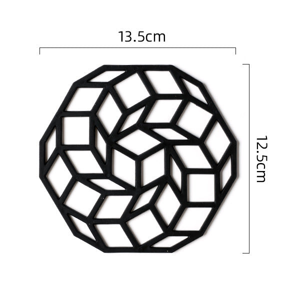 Insulated Anti-scald Pad Dining Table Creative Coaster Pot Mat Bowl Mat