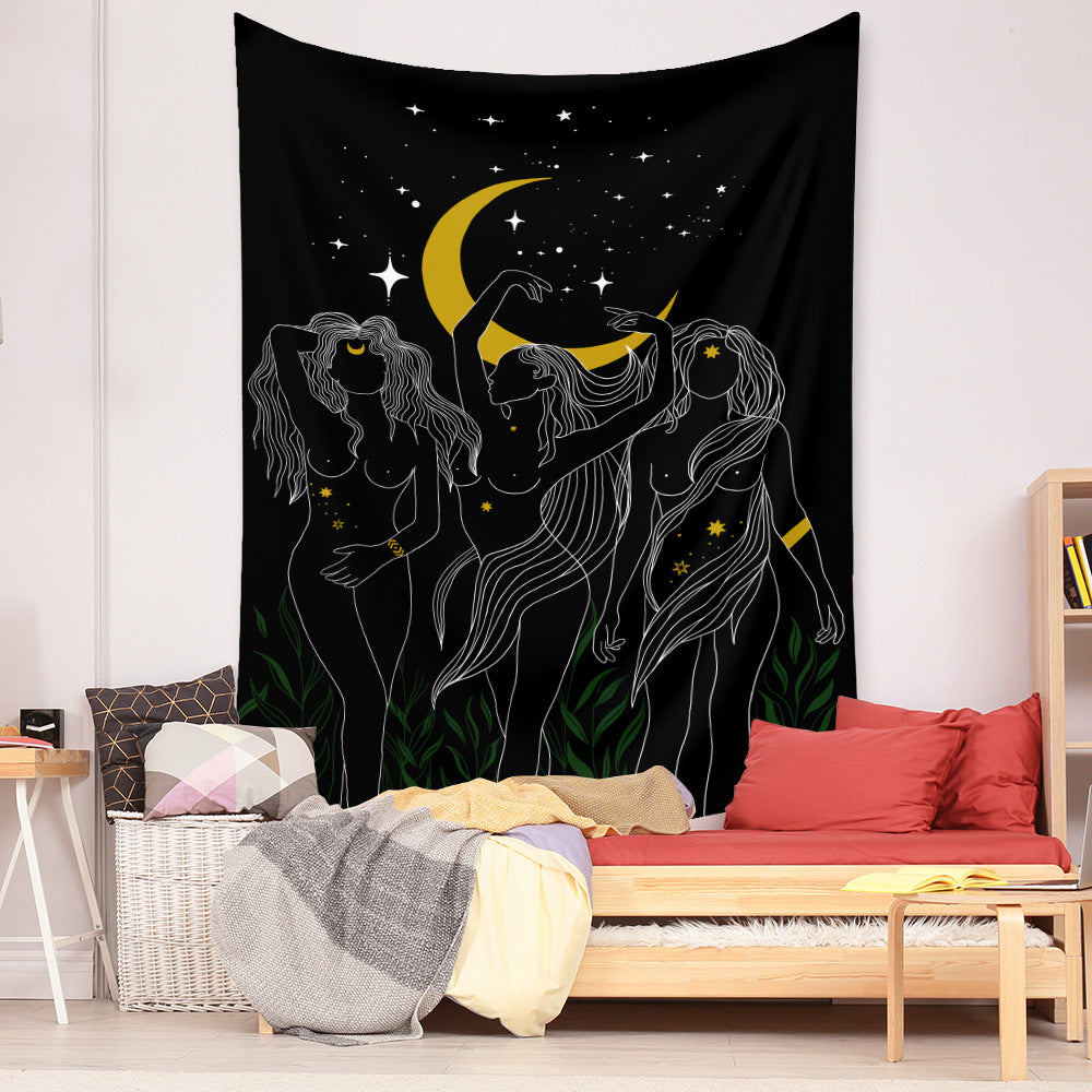 Bohemian Tapestry Wall Hanging – Artistic Decorative Cloth for Room & Home Decor