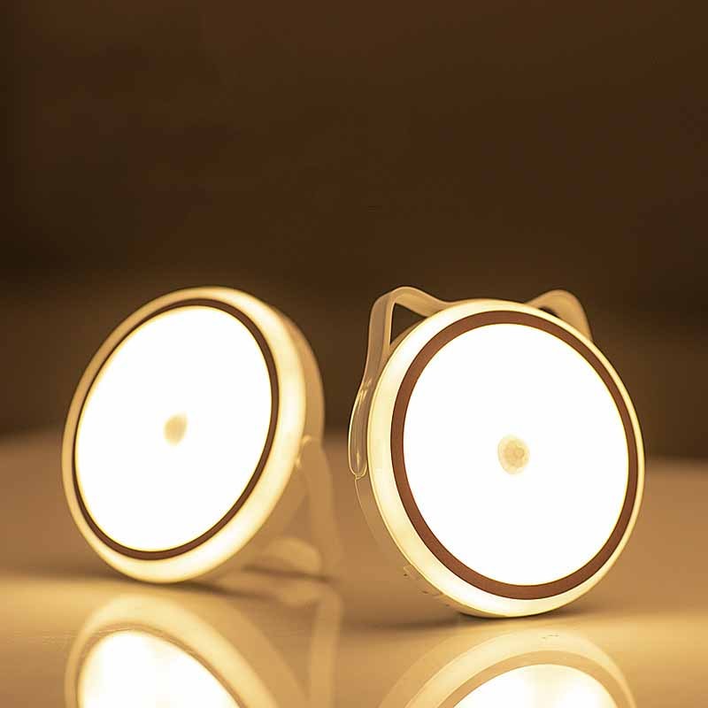 LED Voice Control Sensor Night Light – USB Powered with Inductive Switch