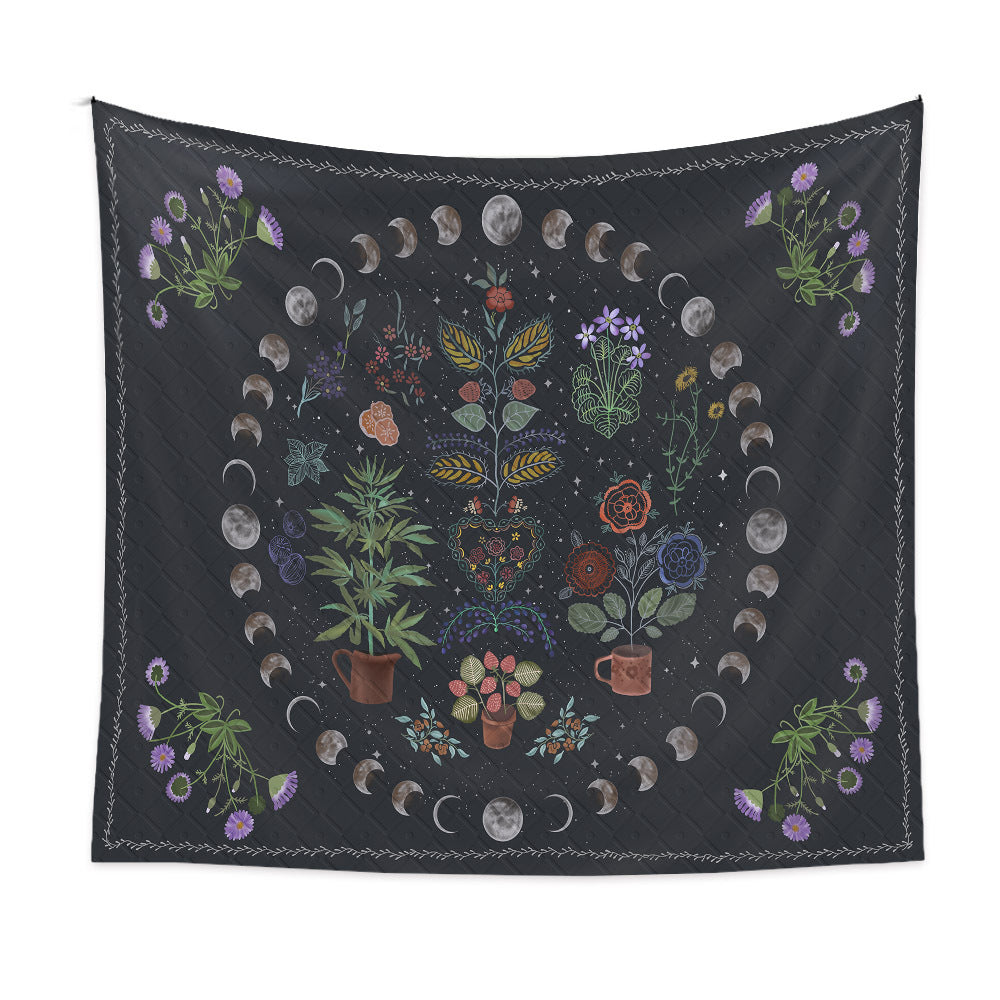 Home Fashion Bohemian Tapestry – Artistic Animal Print Wall Hanging