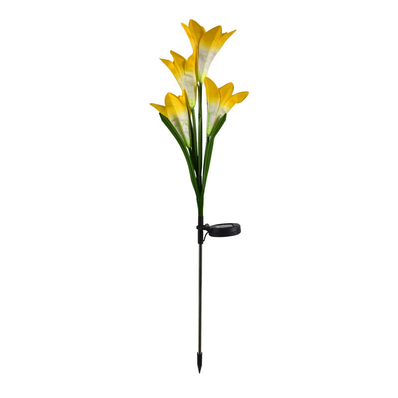 Solar Lily Festive Lantern – Outdoor Villa Courtyard Garden Light