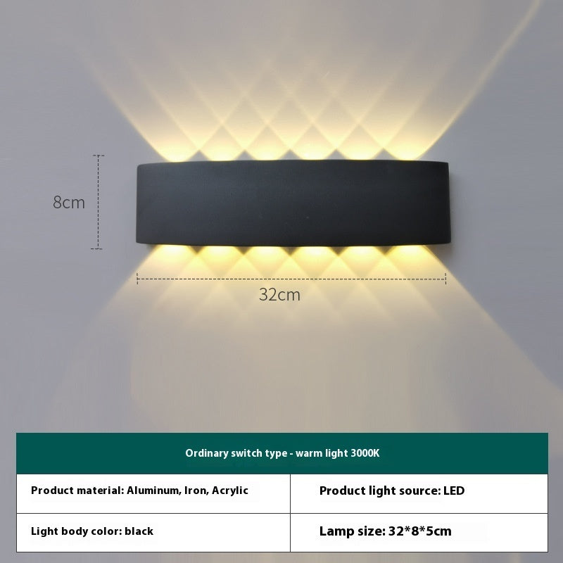 Outdoor Wall Lamp Waterproof Solar – Intelligent Remote Control LED Light