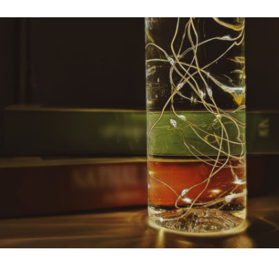 Solar Bottle Cap Lamp – Copper Wire String, Decorative LED Lights