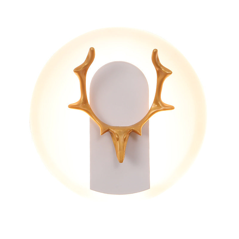 Acrylic Antlers LED Wall Light – Modern Simple Design