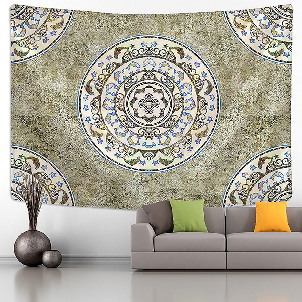Bohemian Nordic Wall Tapestry – Elegant Decorative Wall Hanging