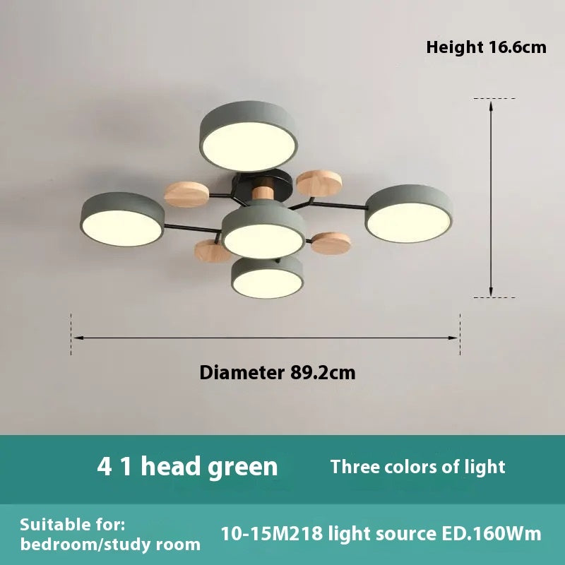 Modern Minimalist LED Ceiling Lamp – Creative Living Room Lighting