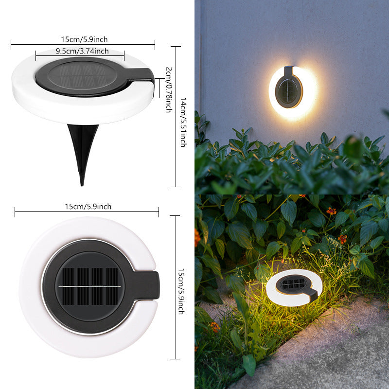 Solar Outdoor Folding Floor Lamp – Waterproof Courtyard & Garden Lighting