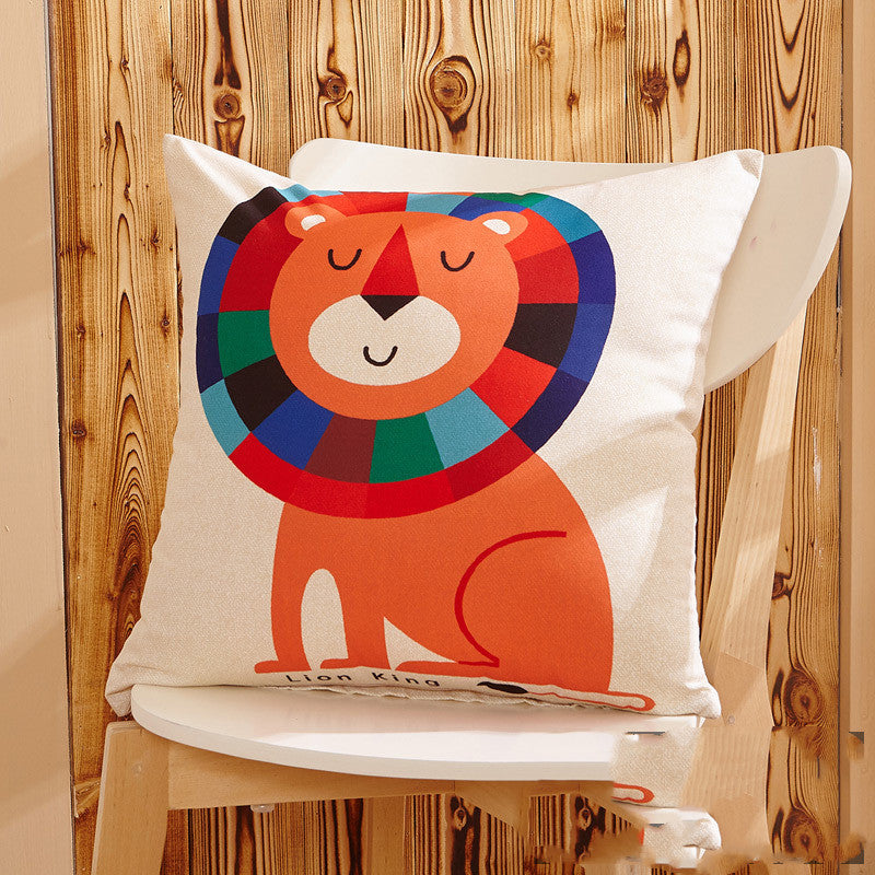 Cartoon sofa pillowcase