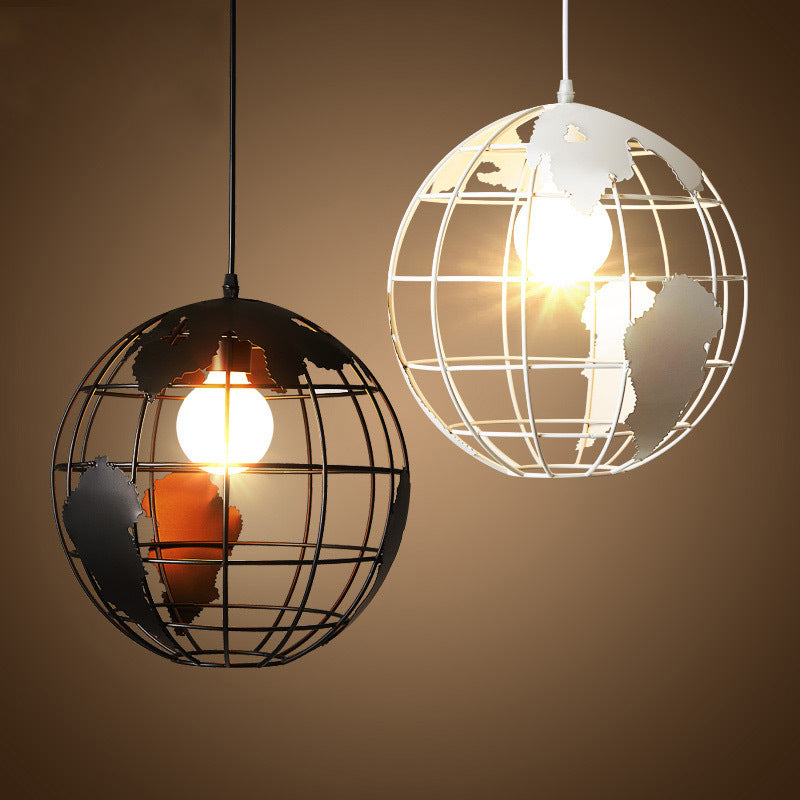 Industrial Style Iron Pendant Lamp – Bar & Stair Aisle Light